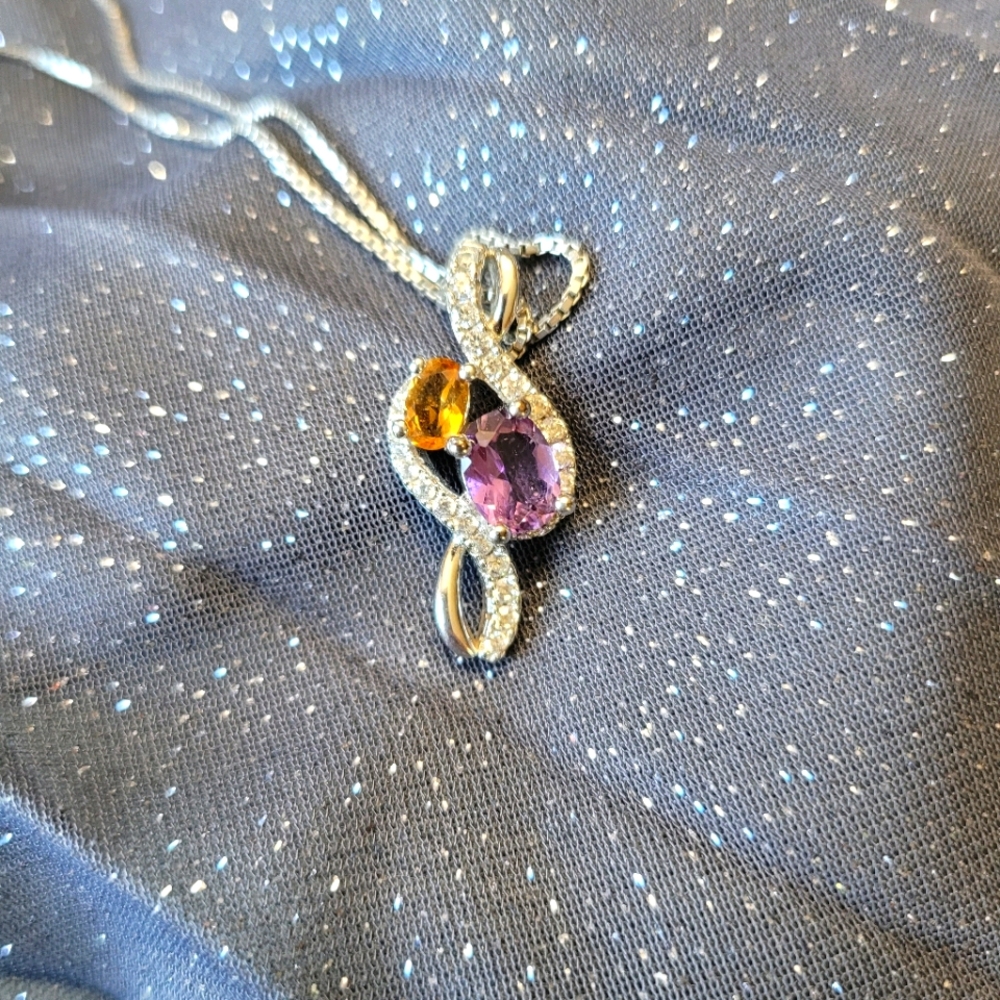 Peora sterling silver necklace